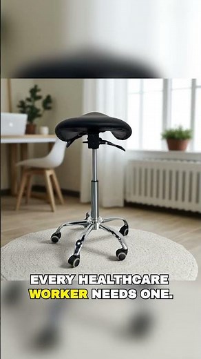 Professional Saddle Stool - Heavy-Duty 500 LBS Capacity | sithealthier.com
