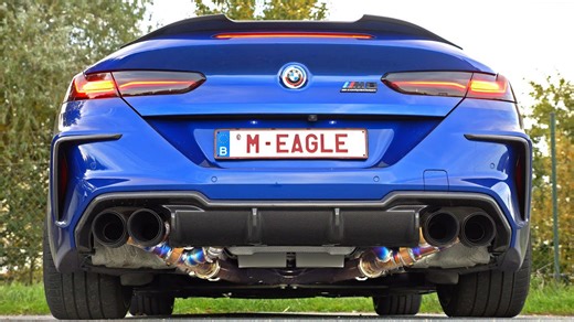 800HP BMW M8 100–300km/h + Loud Exhaust
