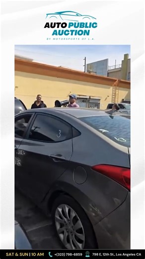 Ready for a weekend adventure? 🚘 Join us today Sunday for our exciting auto auction! Don't miss the chance to drive home in your dream car. See you there! 🎉 🕙 Time: 10 AM 📞 English: (323)316-7362 📞 Español: (323)798-6859 📍 Location: 798 E, 12th St., Los Angeles, CA 👣 Directions: Enter through the alley at the back and head to the rooftop for the action. #AutoAuction #WeekendPlans #CarHunt #DreamCar #SaturdaySale #SundayFunday #LosAngelesEvents #CarEnthusiasts #BidYourCar #AutoDeals #CarSh