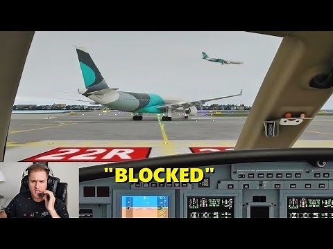 What RUSH HOUR Looks Like in Microsoft Flight Simulator (VATSIM with ATC)