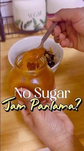 No Sugar Jam Recipe 🍑 | Healthy Homemade Jam Without Sugar | Easy Jam Recipe