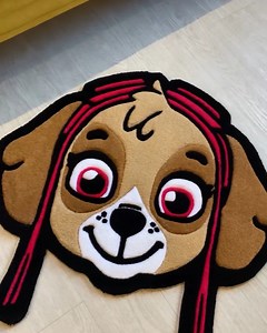 Recreating the Skye from Paw Patrol in a rug! | MetDaan DIY