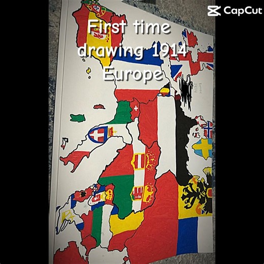 I’ve come a long way #1914 #mapping #cartography #art #drawing #flagmap