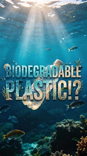 BIODEGRADABLE PLASTIC - HOW Is That Possible? #bio #plastic #nature