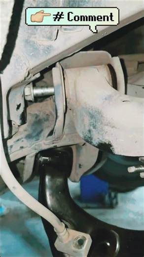 how to Removed the suspension arm bolt and installed new tips.”#automobile #mechanic #foryou #viral