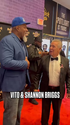 Heavyweight talk Shannon Briggs and Vito Antuofermo talkin boxing history. Two champs spilling real ring secrets right now. Catch every punchline… then head to SinbadSports.com and CapStoreOnline.com before their autographed gloves vanish. • • • #FightNight #BoxingBrawlers #PunchDrunk #HeavyHands #JabAndWeave #KnockoutKings #RingRats #ChampionClash #CanvasCarnage #FootworkFlows #UppercutUniverse #HaymakersHeaven #SparringSquad #GloveGang #BagWork #RopeADope #SouthpawSurge #CrossCounter #BodyShot