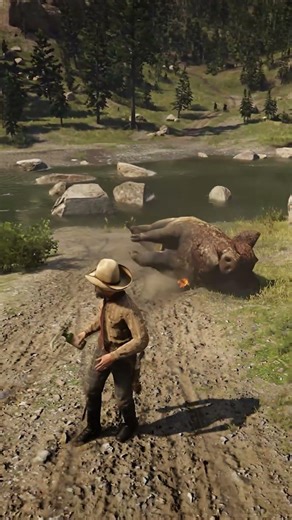 Survival Skill in Red Dead Redemption 2 P1204 #rdr2 #survivaltips #gamingshorts #gaming #shorts