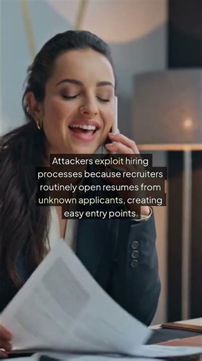 Fake Resumes Used to Hack HR Teams