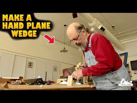 How to Make a Wedge for a Wooden Hand Plane