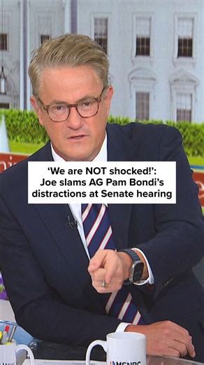Attorney General Pam Bondi on Tuesday faced questions about National Guard deployments, immigrant arrests, James Comey’s indictment, and Jeffrey Epstein files from the Senate Judiciary committee on “Oversight of the Department of Justice”. @joescarborough shares his thoughts on AG Bondi’s remarks. | Morning Joe