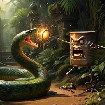 the python and the ghost #viral#viralvideo