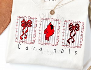 Cardinals Mascot PNG: Custom School Spirit Wear Design (digital Download - Etsy