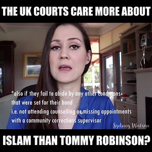 I know, I'm late to the party, but here it is! Here's my take away from the Tommy Robinson situation. I know a few things have changed since I recorded this video - such as the suppression order being lifted, but, it doesn't change the content. :) As always, there is more information on the YouTube version here > https://youtu.be/n1CQKOywVtM **Yes - I know my accent is strange. It is a result of growing up around American and Australian accents and being a dual citizen.** | Sydney Watson