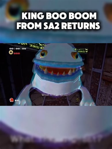 Sonic Adventure 2: King Boom Boo's Sunglasses Transformation
