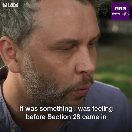 When #Section28 was introduced 30 years ago, Matthew Todd and his school friends were "devastated", adding it "absolutely" had a negative impact on their lives #newsnight | BBC Newsnight