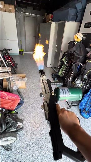 New “not flamethrower” rifle torch