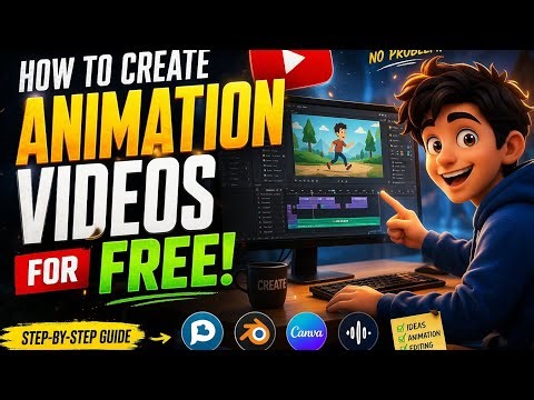 🔥Make Animation Videos for FREE in 2026 🚀 (No Experience Needed)
