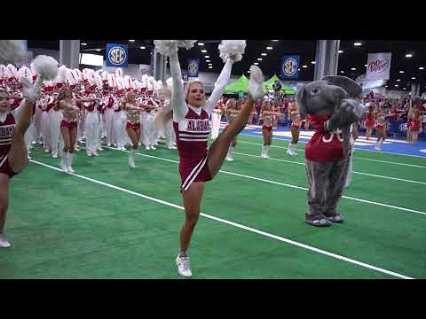 University of Alabama Million Dollar Marching Band SEC Championship Pep Rally