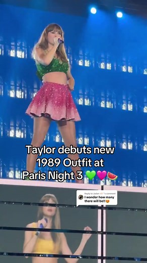 Taylor Swift Paris Night 3 1989 Outfit Obsession
