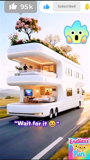 🚐 Luxury Van Life | A House That Moves on the Road #shorts #viralvideo