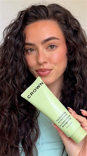 Effortless and heatless 😉 Meet @crownaffair’s newest addition to The Air Dry Collection: The Smoothing Air Dry Cream. | Sephora