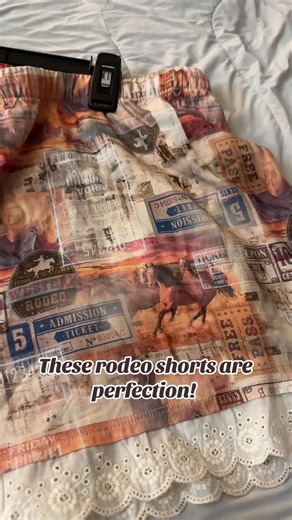 Perfect Rodeo Shorts for Summer Concerts
