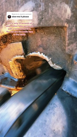 Replying to @mr_tworin this done by a professional in the safety of a cab. Don’t try this at home. I didn’t do the whole video in slow motion it been over 2:45 seconds #cutterman830 #cutterman #33333trees #logger #slowmotion #boredvibes #goprohero9 #machine #equipment