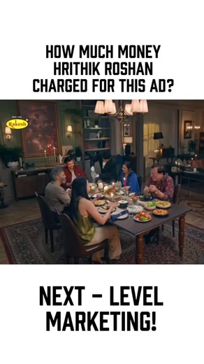 Rakesh Masala’s 50-year campaign teamed up with Hrithik Roshan, with the ad produced under HRX Films. The brand didn’t publicly disclose endorsement fees or production budgets anywhere. Industry data shows Hrithik usually charges ₹3–12 crore for major endorsement-led campaigns. High-quality national TVC production in India typically costs ₹20 lakh to ₹1 crore . A pan-India TV digital launch usually adds ₹2–8 crore in media spending. So the full campaign value likely sits around ₹6–25 crore (endo