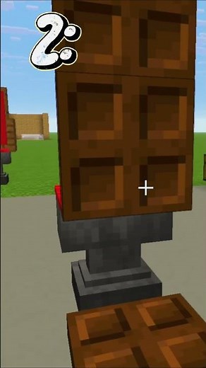 Minecraft Stuhl #short #Stuhl #bauideen #minecraft