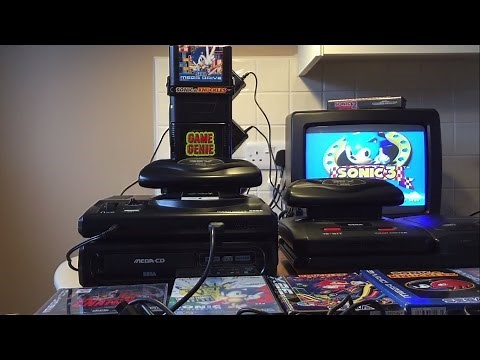 Sega Mega Sonic Mountain 32x Genie Edition Console