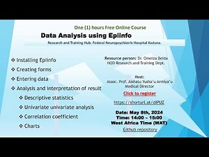 Data analysis using Epiinfo