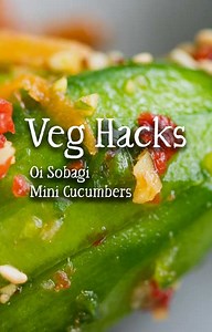 Our mini cucumbers are full of flavour but this recipe takes them to another level. Chef James stuffs them with a quick kimchi (no fermentation needed) for the ultimate South Korean dish - Oi Sobagi, a summertime favourite over there. Crisp, spicy and refreshing; serve these at a barbecue and they will be all anyone talks about! Full recipe on our website: https://www.riverford.co.uk/recipes/kimchi-cucumber-oi-sobagi #VegHacks | Riverford