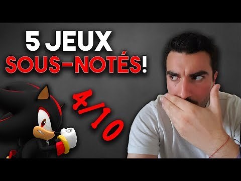 5 JEUX VIDÉO SOUS-NOTÉS INJUSTEMENT!