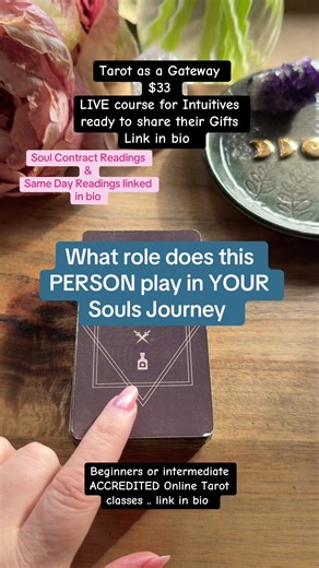 ⸻ What role does this person play in your soul’s journey? Not every intense connection is simply about romance. Some people enter our lives because of a soul contract — to awaken us, challenge us, or shift the direction of our path in ways we may not fully understand at the time. Today’s reading explores the deeper role this connection may be playing in your life, and why it might feel so powerful or difficult to move on from. ✨ If this resonates and you’d like me to look at your connection pers