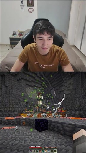 MINANDO CON MI NOVIA EN MINECRAFT... 🥰⛏️ #shorts