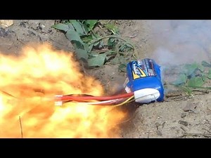 Eksplozja pakietu LiPo 3s 1300mAh / LiPo Battery explosion