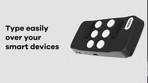 15 reactions | Hable One is a compact wireless keyboard that uses braille input to control your smartphone or tablet using Bluetooth connection. | RNIB | Facebook