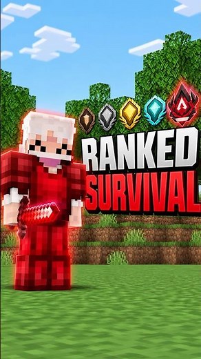 How to Join the FIRST Ranked Minecraft Survival Server (public smp)