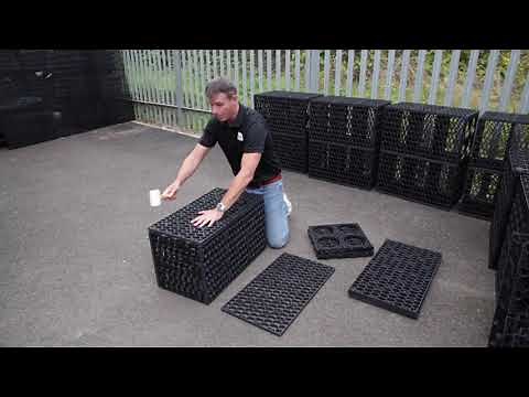 Ellipse Soakaway Crates Assembly