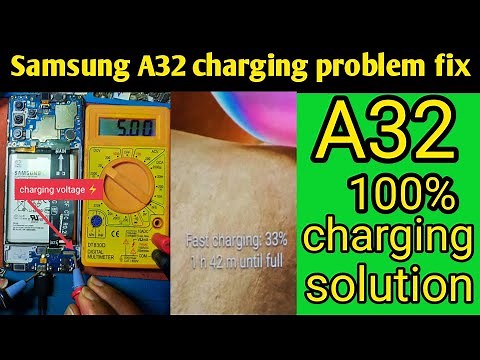 Samsung A32 charging problem fix