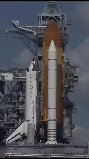 One of my favorite moments during a Shuttle launch sequence, 'The Twang'! What is the Twang? When the 3 RS-25 main engines ignight at T minus 6.6 seconds, the Shuttle Stack will pitch forward about (2 meters/6.5 feet) due to the center of gravity being offset by main engine ignition. The stack will then sway back to its vertical position, disconnect from the Mobile Launch Platform and begin its ascent! #nasa #spaceshuttle #Artemis1 #launch #rocketlaunch #rocket #engineering #cool #SpaceX #ula #d