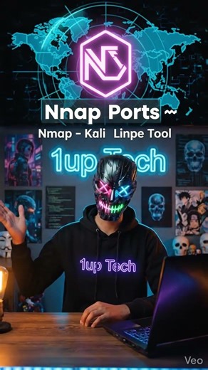 Kali Linux Tool Nmap | Website Scan Kaise Hota Hai? 😱 #shorts #shortsvideo #shortsfeed #shortvideo