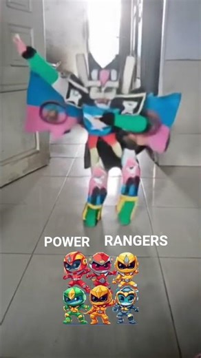 robot penari power rangers