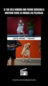 1.6M views · 9.9K reactions | ASI SE GRABO "MEGAN" @grabacionesdepeliculas #peliculas #films #grabacion #set #actores #filmacion #loquenosabias #viral #viralvideos #viralreel #findelmundo #reelsfypシ #universal #studio #videosvirales #accion #universalstudios #cine #megan #terror #susto #miedo #terrormovies #peliculasrecomendadas | Grabacionesdepeliculas | Facebook