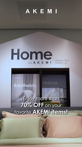 Refresh your home with exquisite AKEMI bedding and bath essentials - now more than 70% off at Seibu The Exchange TRX. Enjoy spectacular deals and gifts with purchases on our bedding collections, pillows series, home fragrances and more. Visit us at Level 2 today and bring a unique elegance to your home. Venue: Level 2, Event Hall Seibu TRX Exchange Dates: 15th August 2024 – 3rd September 2024 #AKEMI #HomeWithAKEMIWhereTheHeartIs | AKEMI