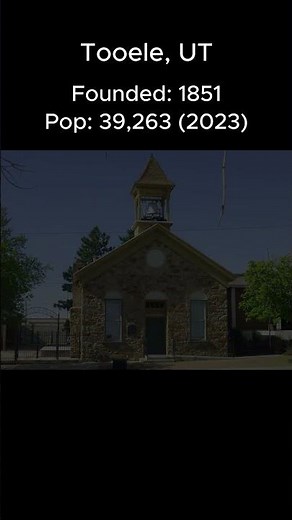 Random US Towns: Tooele, UT #shorts