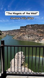 469K views · 8.2K reactions | Often referred to as the Niagara of the West, Shoshone Falls is a must-see attraction in Twin Falls, Idaho. At 212 feet tall and 900 foot wide, Shoshone Falls is one of the largest natural waterfalls in the United States surpassing the height of the famous Niagara Falls. #pnw #Idaho #pacificnorthwest | Compass Outdoors | Facebook