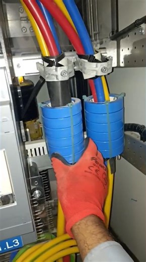 Vfd ,Ups , Inverter & Sensitive Electronic Panel Why Use Ferrite Ring.#Ferrite Core🔥🔥🚨🚨