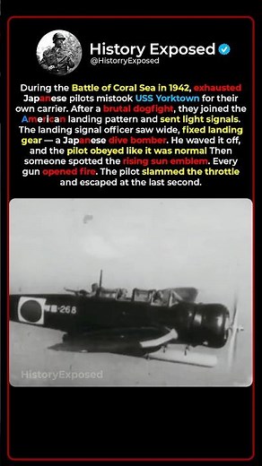 When Japanese Pilots Tried Landing on USS Yorktown 🛬😱