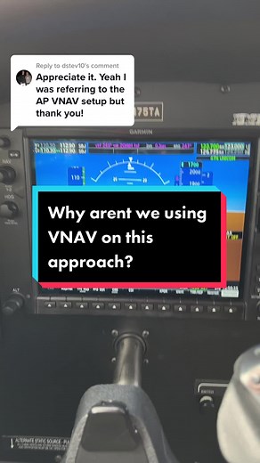 Replying to @dstev10 flying an approach with vertical guidance on the g1000 but ONLY using it in an advisory capacity. #garmin #generalavaition #g1000 #atpflightschool #aviation #DoritosTriangleTryout